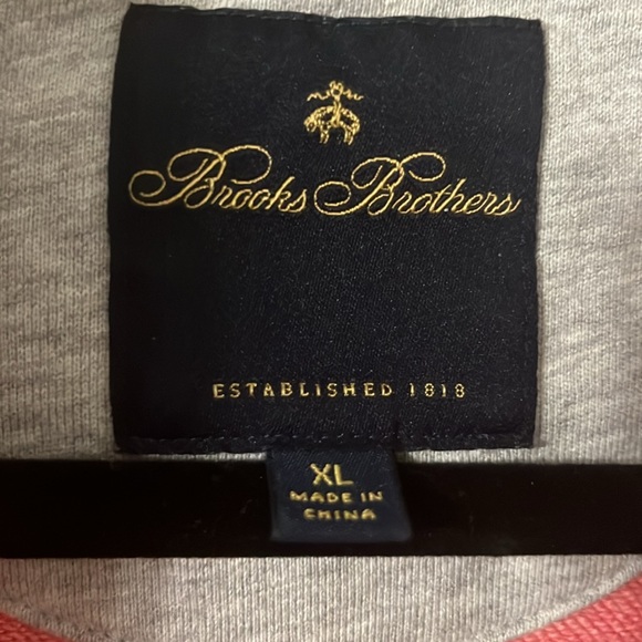 1/4 Zip Brooks Brothers pullover size XL traditional classic timeless wear - Picture 4 of 6